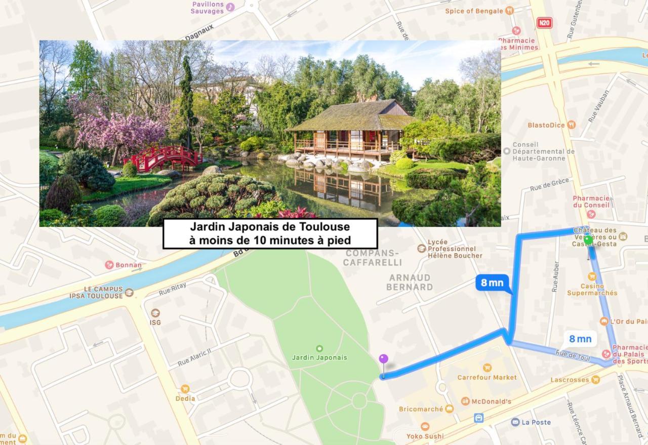 Le St Honore - Appartement Toulouse Centre Avec Chambre & Parking Ngoại thất bức ảnh